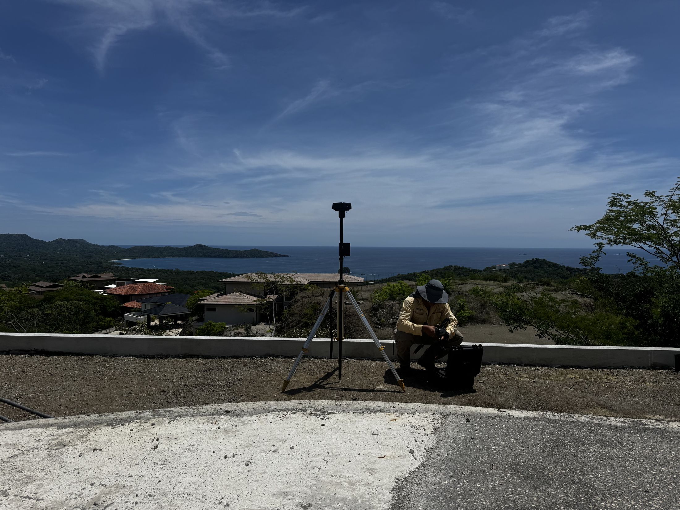 GNSS observations above the coast